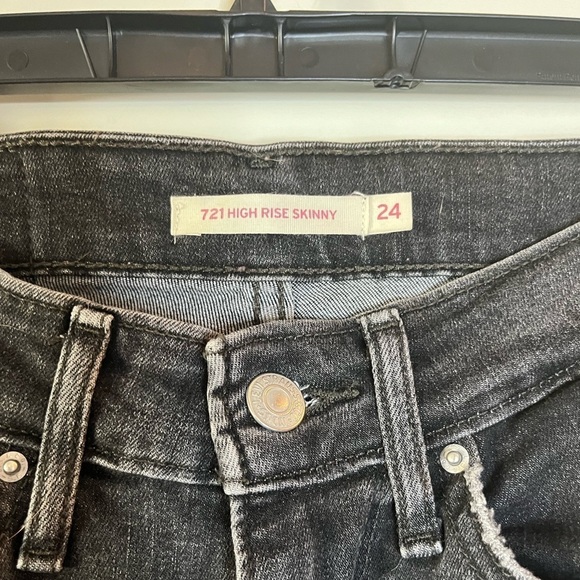 LEVI’s| 721 HIGH RISE ANKLE SKINNY WOMEN'S JEANS Size 24 - Picture 5 of 8